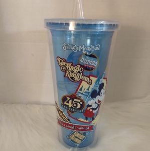 Disney Magic Kingdom 45th Anniversary 20oz Tumbler.